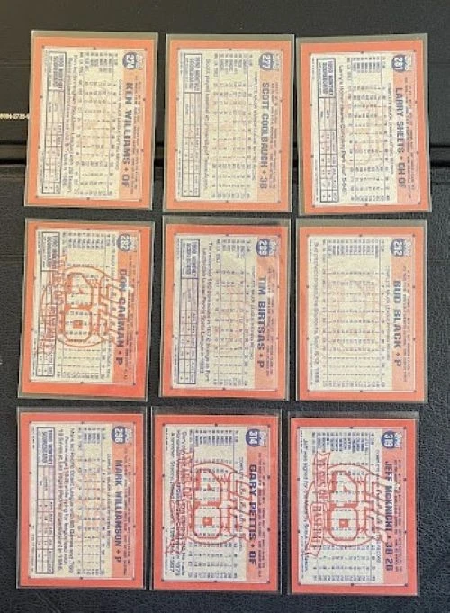 1991 Topps Desert Shield Baseball Cards NM each priced in menu ds14 - Image 2 of 4