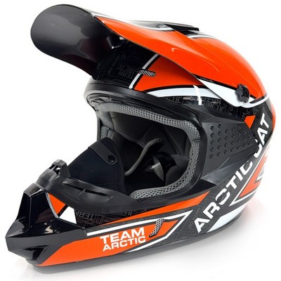 Arctic Cat, HELMET,BLEM SNOCROSS SNOPRO ORANGE L 5252-644 | eBay