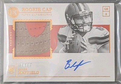 Baker Mayfield 2018 Panini Encased RPA /25 BGS 9 Auto 10