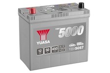 YBX5057 YUASA Starterbatterie für ASTON MARTIN,BEDFORD,CHERY,DAIHATSU,GEELY,GME,