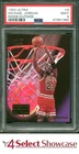 1993 ULTRA INSIDE OUTSIDE #4 MICHAEL JORDAN BULLS HOF PSA 9