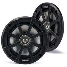 Kicker 51PSC654 PSC65 6.5-Inch PowerSports Weather-Proof Coaxial Speakers, 4-Ohm