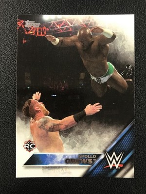 2016 Topps WWE Then Now Forever #103 Apollo Crews Wrestling