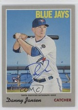 2019 Topps Heritage Real One Auto Danny Jansen #ROA-DJA Auto 1q5k