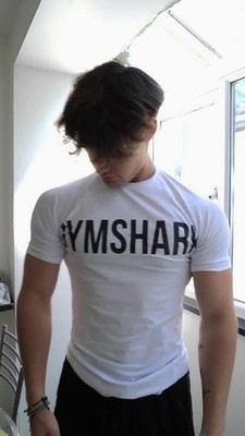 Gymshark Prime T-Shirt Size M David Laid Outfit