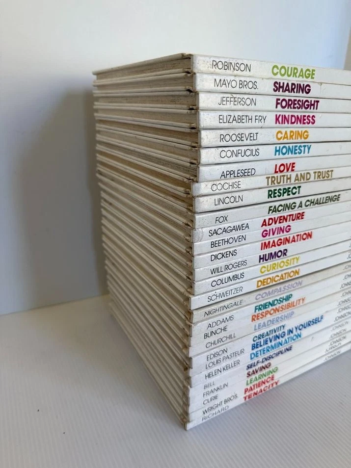 Lot of 28 Value Tales Spencer Johnson The Value of Series Homeschool Books EUC - Image 2 of 4