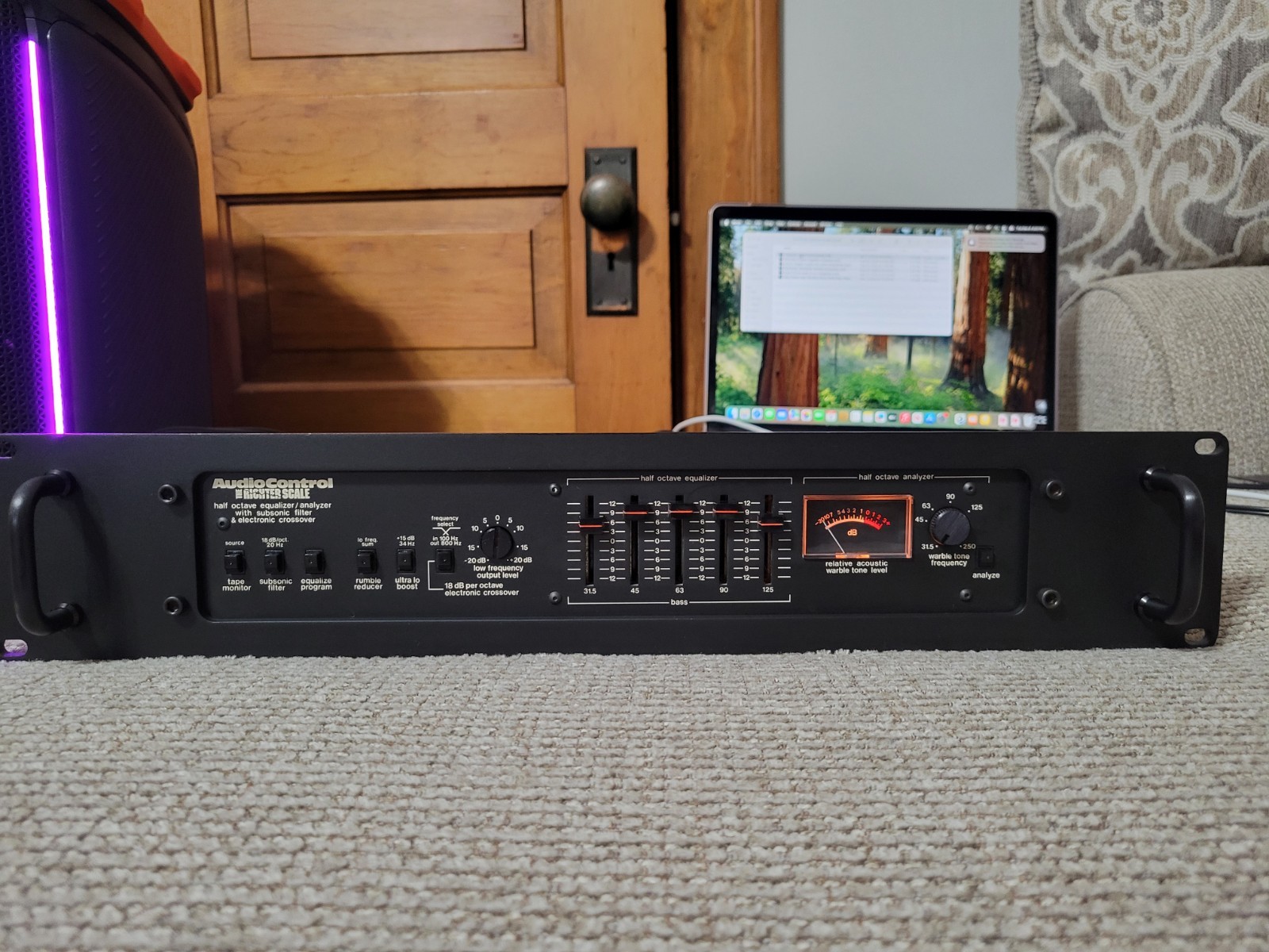 Audiocontrol Richter Scale Original Not Seres 2 Or 3 This Special Edition