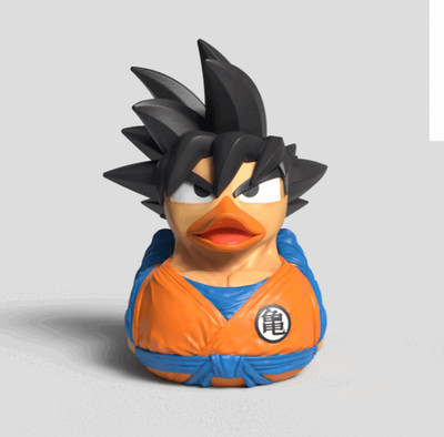 Goku Duck Cute Duck Get Ducked, Dashboard Buddy