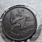 1937 Ireland Irish 1/4d Farthing