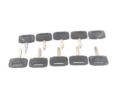 10x PC Ignition Switch Key Fit For Ford Tractors 2000 3000 4000 5000 7000 8000 9
