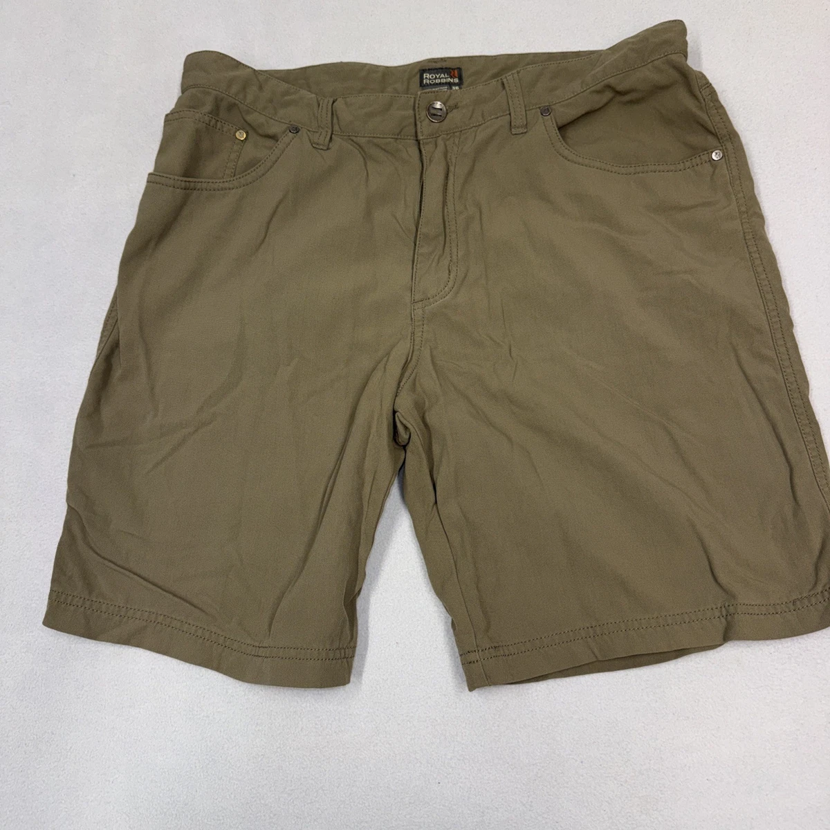 Royal Robbins Pantaloncini Uomo Convoy Utility – Tessuto Misto Resistente, Asciugatura Rapida, UPF 50+