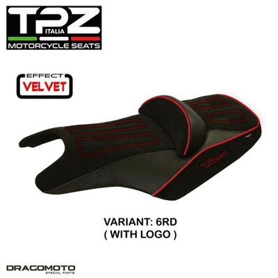 YAMAHA T-MAX 500 / 530 2008-2016 Seat Upholstery YT586A1-6RD-2 TPZ red CON LOGO