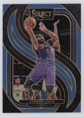 2024 Panini Select Premier Level Light Blue Prizm /299 Anthony Davis #149 14mf