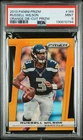 2013 PANINI PRIZM ORANGE DIE-CUT PRIZM #189 RUSSELL WILSON 47/50 PSA 9