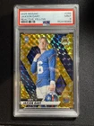 2025 Panini Mosaic Jaxson Dart Yellow Reactive 288 Rookie PSA 9