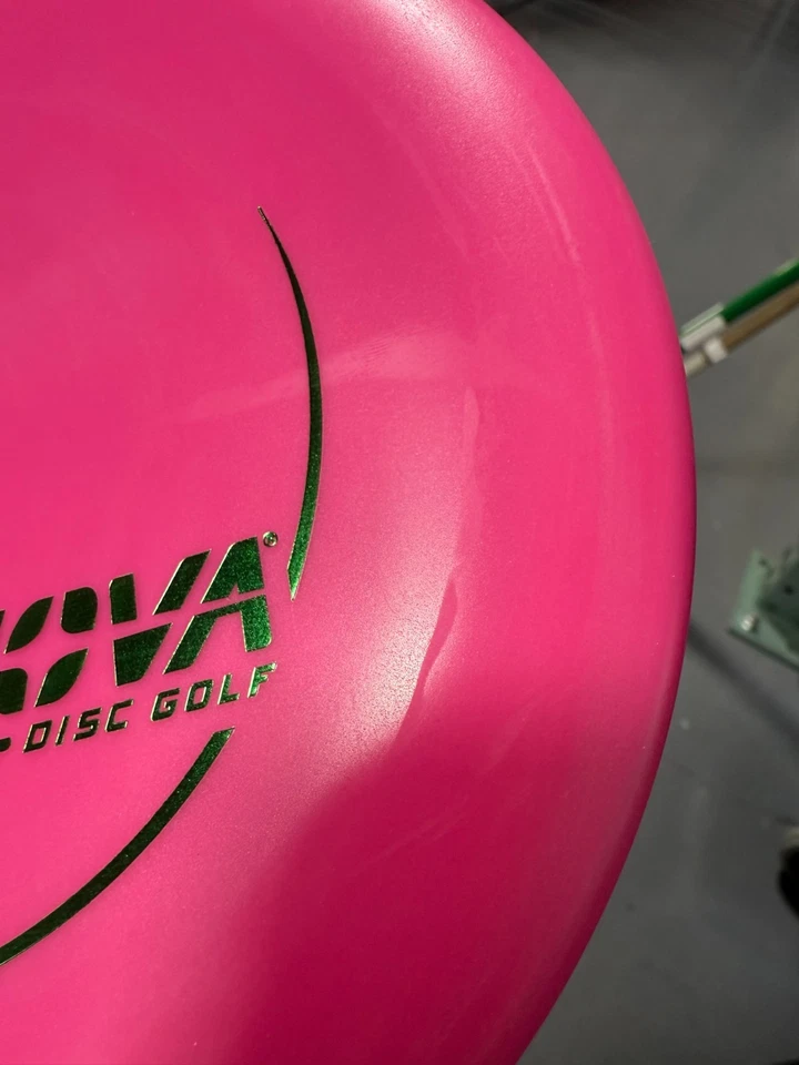 Innova Yeti Pro Aviar Putt And Approach Golf Disc, Color Pink With Green Foil - Image 3 of 4