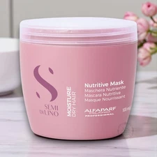 Alfaparf Milano Semi Di Lino Moisture Nutritive Mask for Dry Hair 16.9oz / 500ml