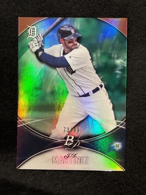 2016 Bowman Platinum J.D. Martinez Rainbow Foil /99 89