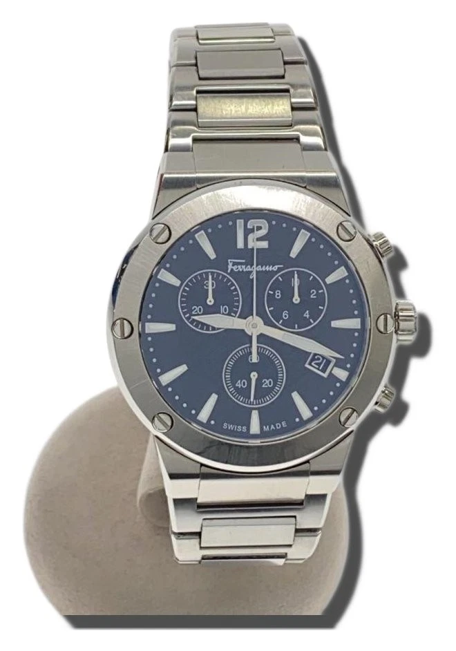 Salvatore Ferragamo Silver Case Wristwatches for sale | eBay