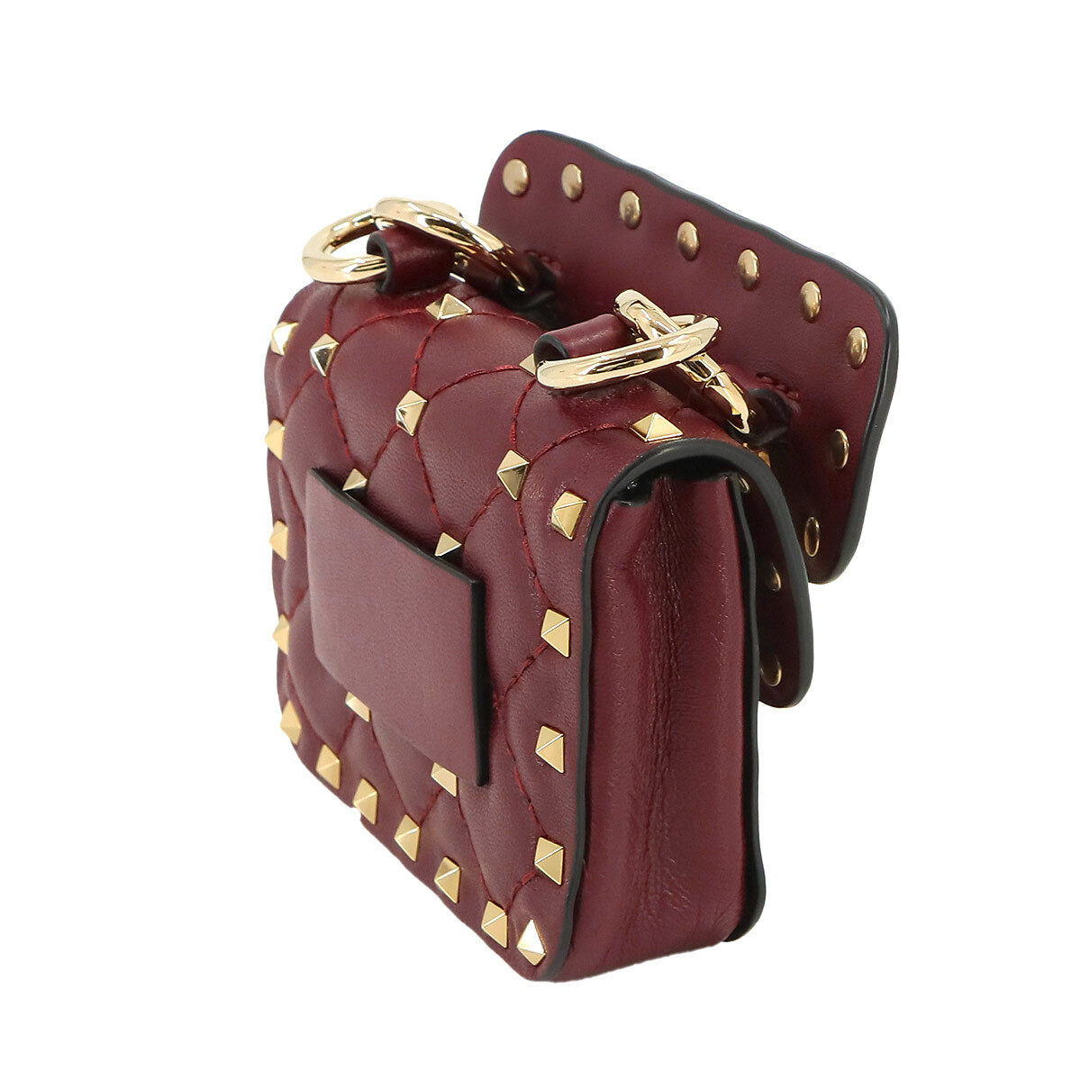 VALENTINO GARAVANI Rockstuds Spike 2way Hand Chain Shoulder Bag