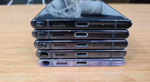 5x Samsung Galaxy Note 10+ (SM-N975W) Unlocked - Broken LCD - Please read - Afbeelding 11 van 15