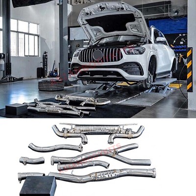 VALVED EXHAUST CATBACK MUFFLER for MERCEDES BENZ GLE 53 V167 2019+ (3.0)
