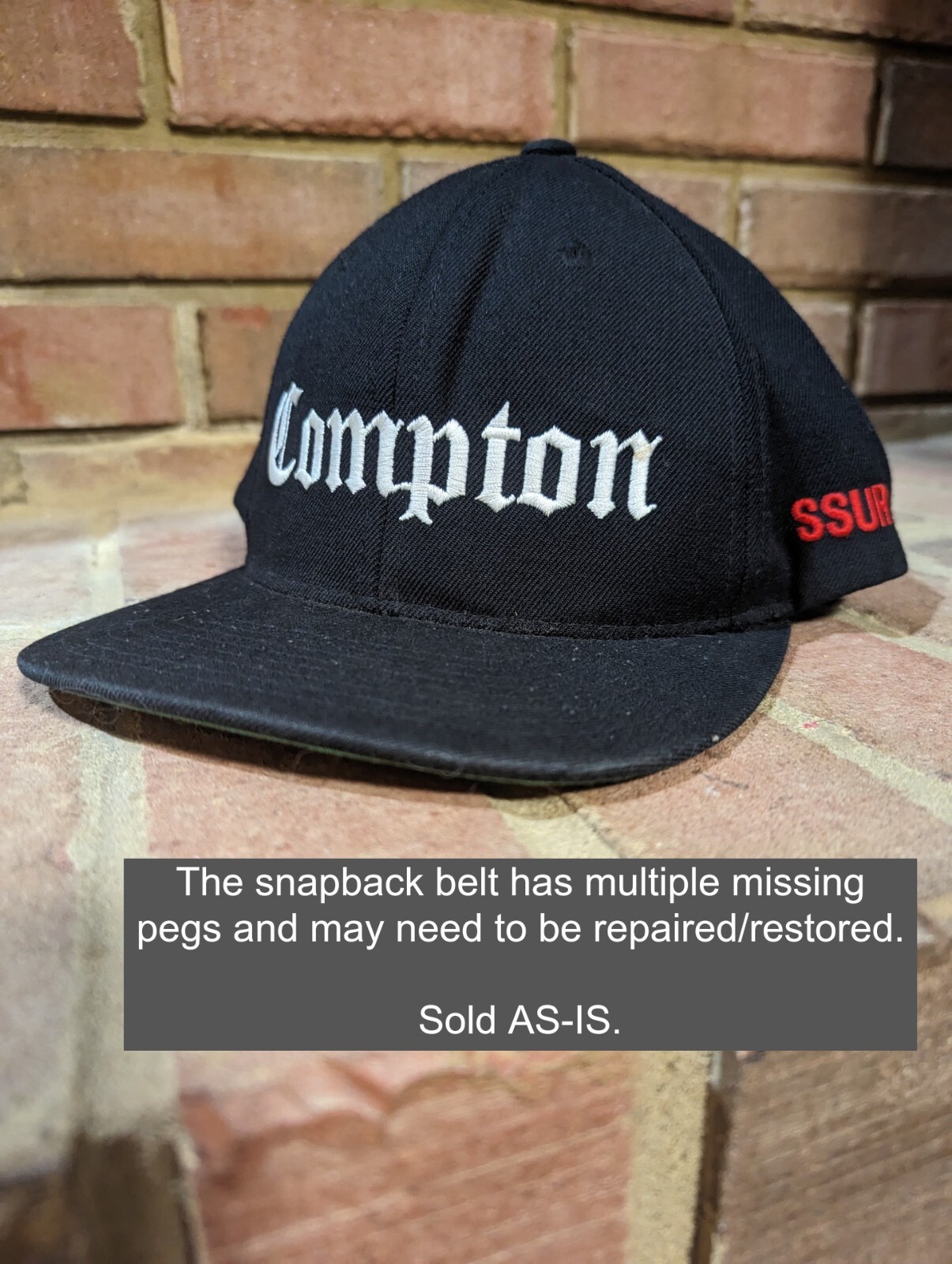 Compton SSUR Plus Snapback CAP Eazy E NWA Hat Hip… - image 1