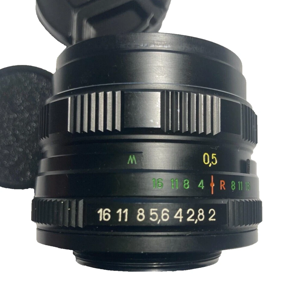 US Stock Helios 44m-7 58mm f2 Bokeh portrait Lens DSLR Nikon F Mount Soviet - Image 3 of 4