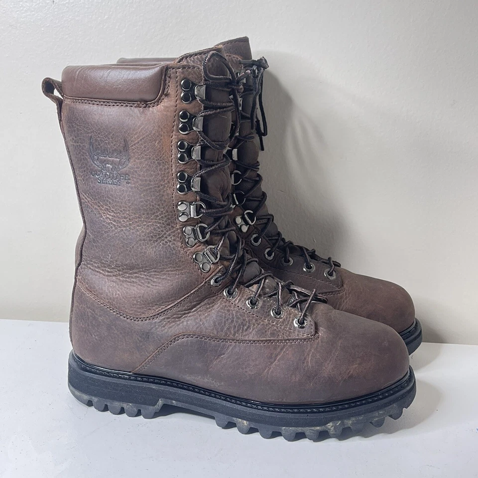 Cabela's Outfitter Goodyear Goretex Leather Boots Thinsulate Mens 7.5 D - Image 2 of 4