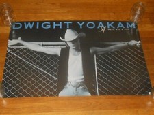 DWIGHT YOAKAM if there was a way 23 X 35 PROMO POSTER original 1990 reprise