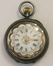 Vintage Silver Pocket Watch for parts or restoration.