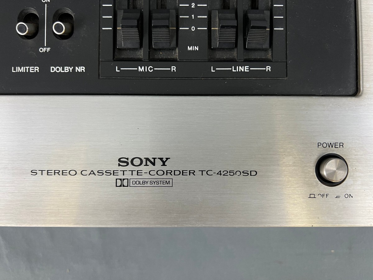 70s Sony TC-4250SD Tape Deck | Japanese Domestic Market | eBay UK