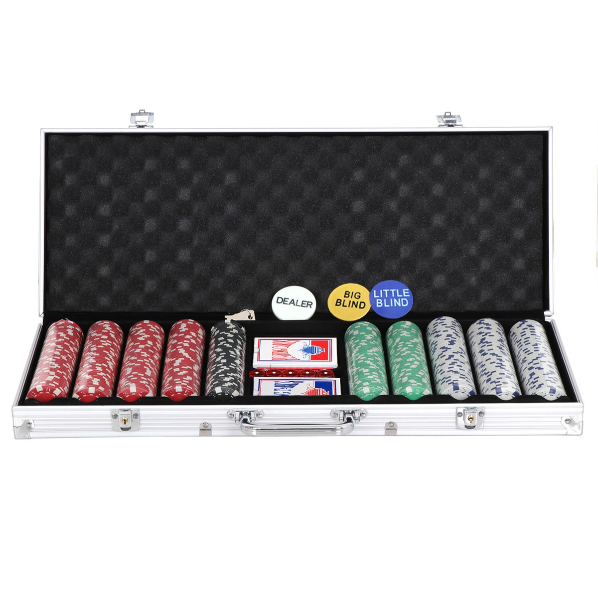 PPPoker ポーカーテーブルとチップセット BestBuy ポーカーチップ ポーカーセット 数字入り チップ600枚
