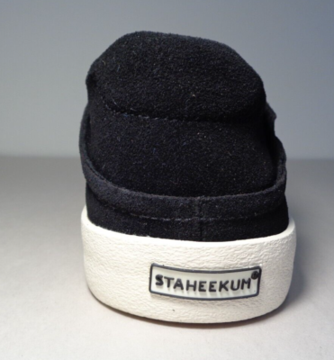 Staheekum Size 11 M FLIPSIDE Black Suede Slip On Loafers New Men\'s Shoes Staheekum Size 11 M FLIPSIDE Black Suede Slip On Loafers New  main image 2