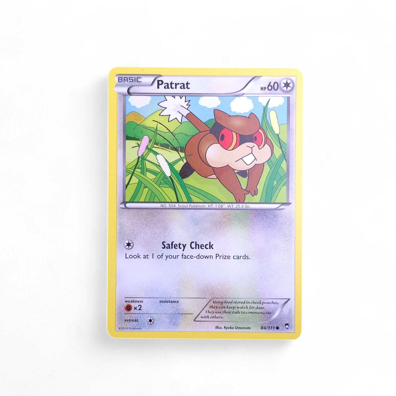 Patrat 84/111 Pokemon XY - Furious Fists NM