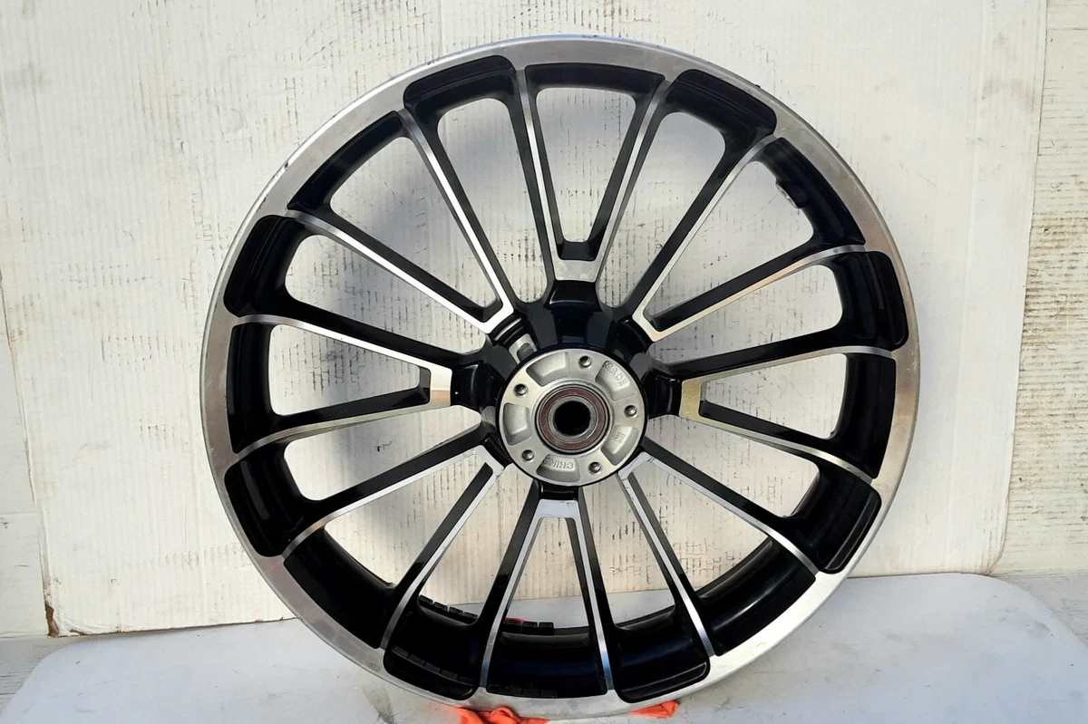 Harley-Davidson Black Motorcycle Wheels and Rims 19in. Inch for