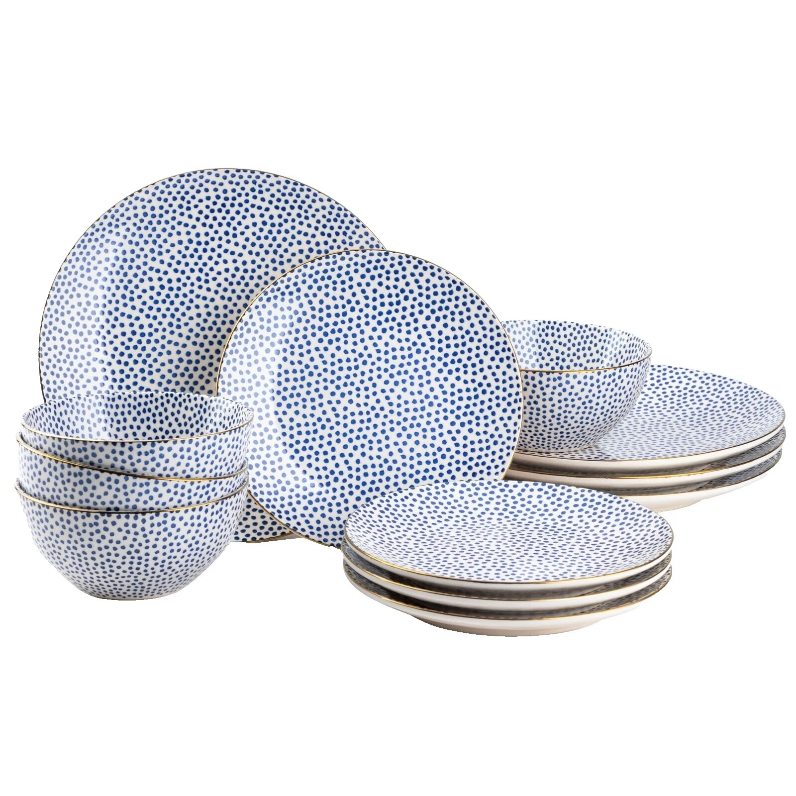 Polka Dot Dinner Service Sets