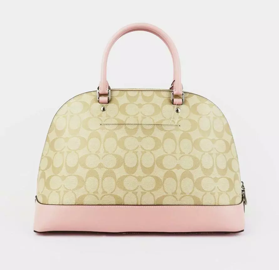 Coach F27584 Signature Sierra Satchel Crossbody Top Handle Light