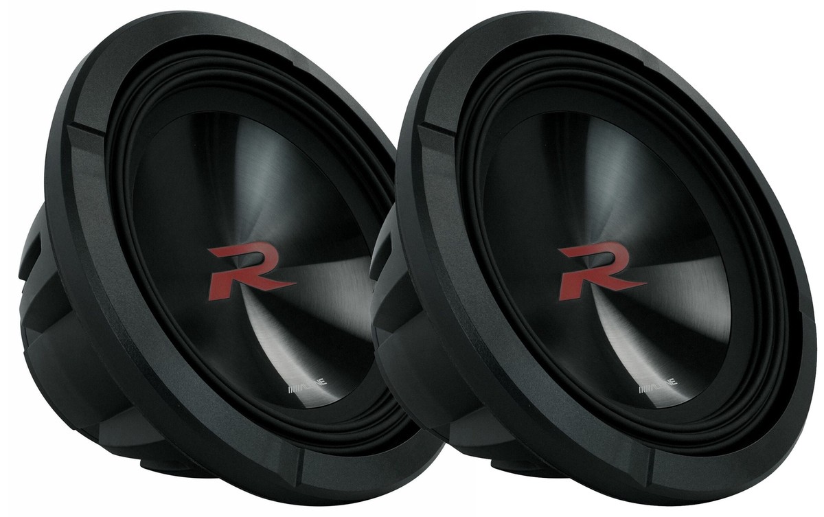 Alpine R2-W10D4 Car Audio Type R Dual Ohm 1500 Watt 10
