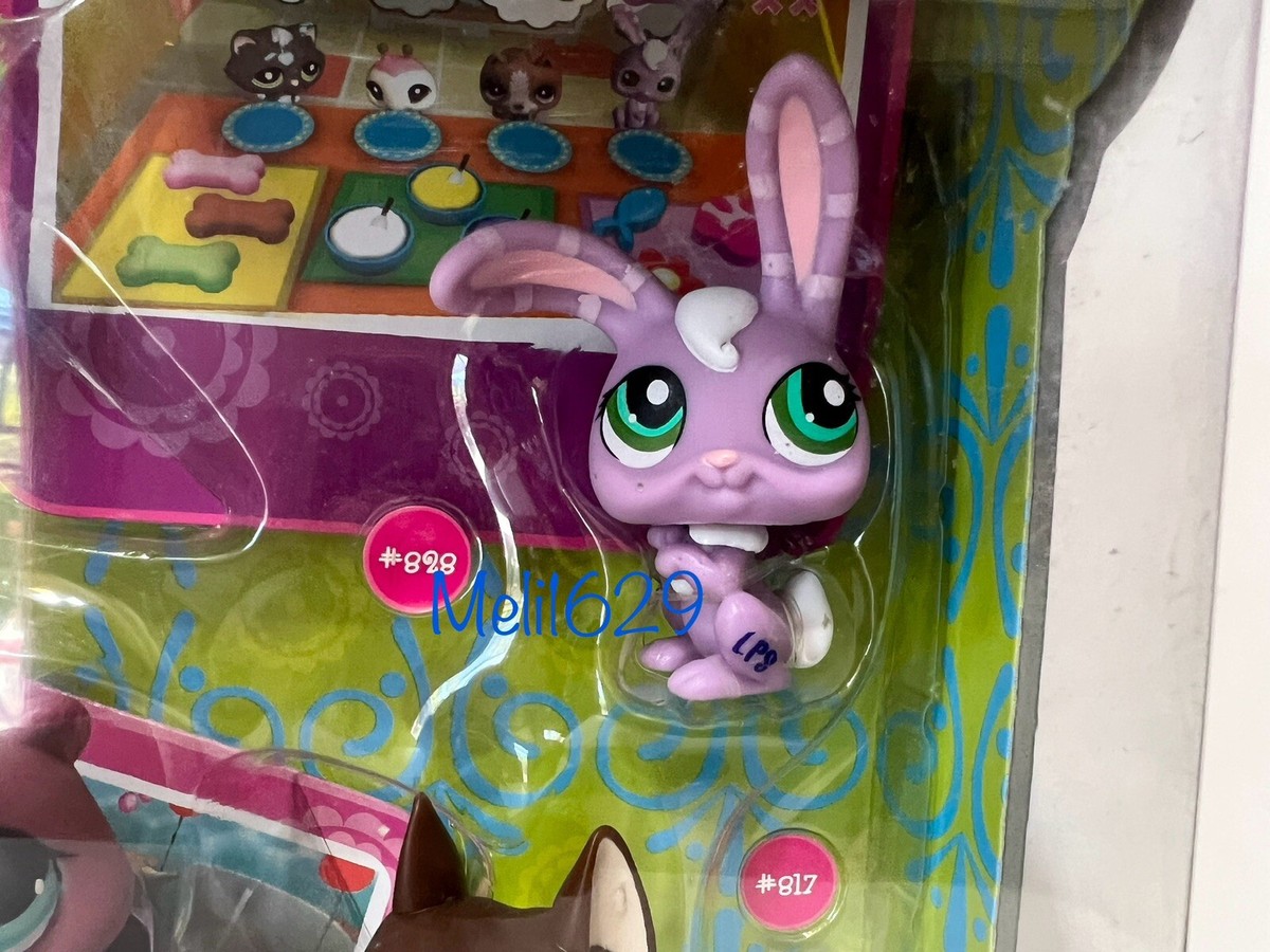 Littlest Pet Shop 6 Pets Friends from Video Game #810, 815 817