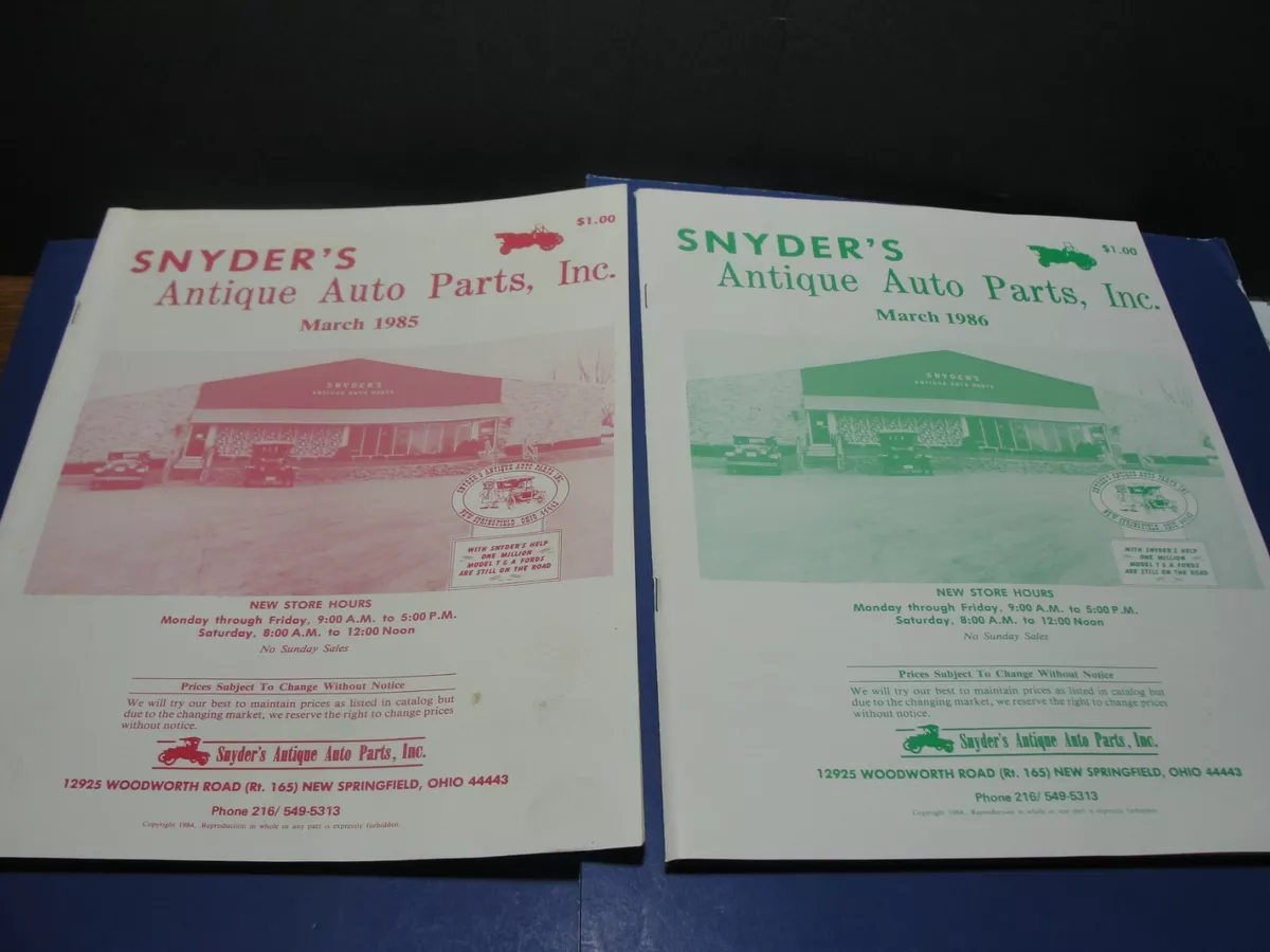 Snyders on sale auto parts