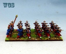 15mm Franco - Prussian War WGS painted French Zouaves ( 24 figures ) PFA012