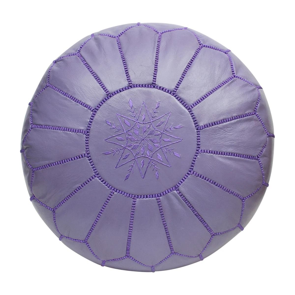 Purple pouf sale ottoman