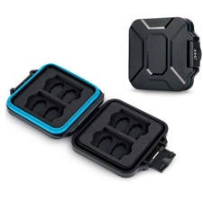 JJC Ultra-thin 12 Slots Memory Card Case for 4 SD SDXC SDHC 8 Micro SD TF Cards