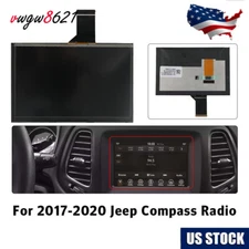7" LCD Display Touch Screen For 2020 Jeep Compass Radio Navigation Replace