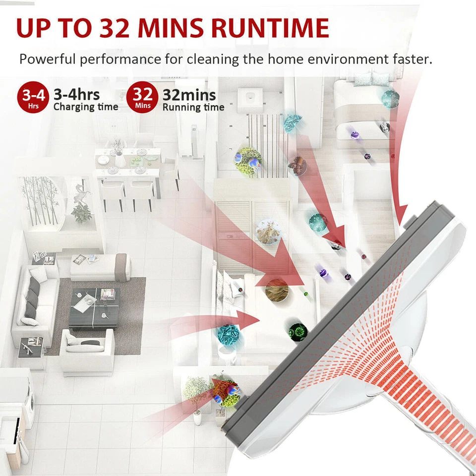 Aspiradora Para Casa Piso Aspiradoras de Alfombra Limpieza Accesorios pa Muebles - Image 3 of 4