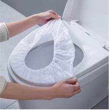 Portable Disposable Toilet Seat Cover Waterproof Non-woven Protective Cover Seat