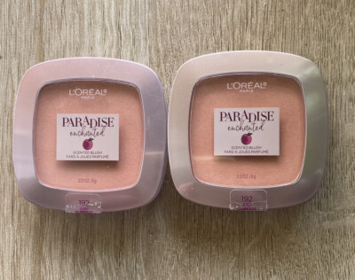 Lot of 2 Loreal Paradise Enchanted Scented Blush #192 JUST CURIOUS