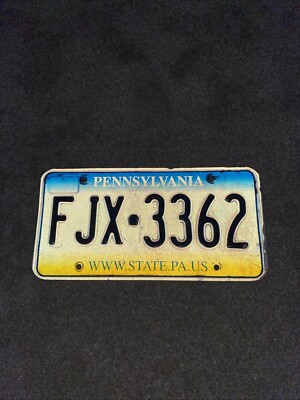 WWW.State.PA.US Pennsylvania License Plate EZP-4648 PA 2004 Tags
