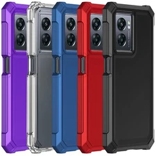 For AT&T Propel 2 5G 2024 Phone Case 2 Layer Shockproof Corners TPU Bumper Cover